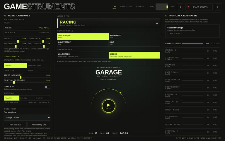 Gamestruments