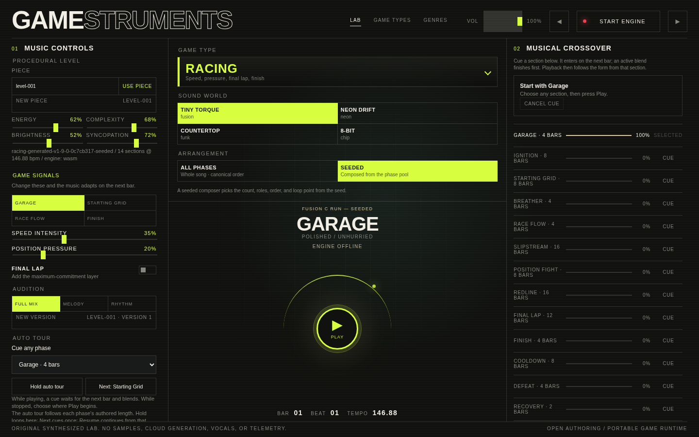 Gamestruments